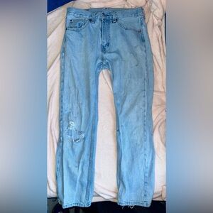 Levi's Strauss 505 Blue Jeans (Size 32/30)